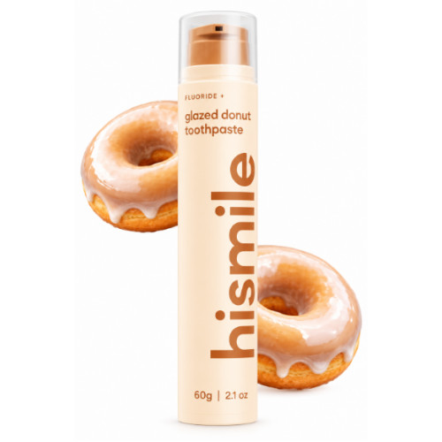 Зубная паста Hismile Glazed Donut Toothpaste со вкусом глазированного пончика, 60 г